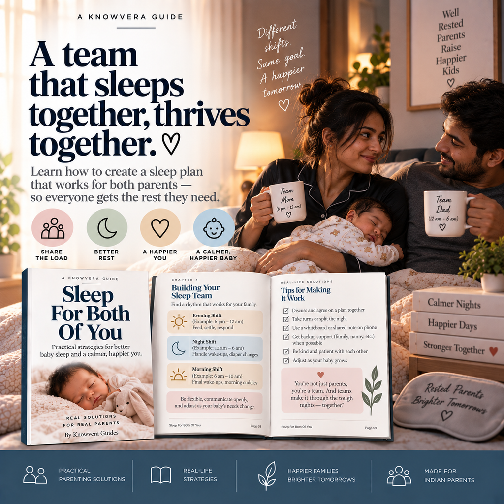 Baby sleep plan for both parents to rest